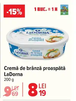 Carrefour Cremă de brânză proaspătă LaDorna Ofertă