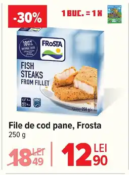 Carrefour File de cod pane, Frosta Ofertă