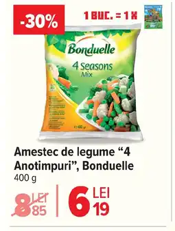 Carrefour Amestec de legume "4 Anotimpuri", Bonduelle Ofertă