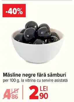 Carrefour Măsline negre fără sâmburi Ofertă