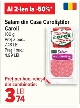 Carrefour Salam din Casa Caroliştilor Caroli Ofertă