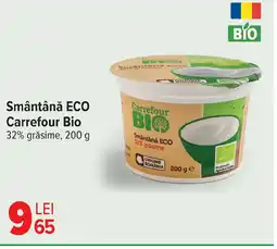 Carrefour Smântână ECO Carrefour Bio Ofertă