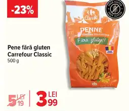 Carrefour Pene fără gluten Carrefour Classic Ofertă