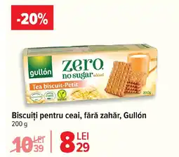 Carrefour Biscuiți pentru ceai, fără zahăr, Gullón Ofertă