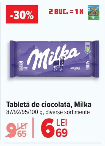 Carrefour Tabletă de ciocolată, Milka Ofertă