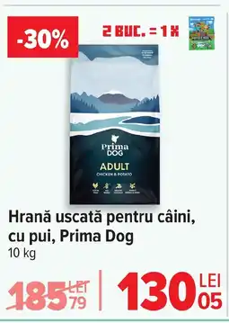Carrefour Hrană uscată pentru câini, cu pui, Prima Dog Ofertă