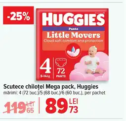Carrefour Scutece chilotel Mega pack, Huggies Ofertă