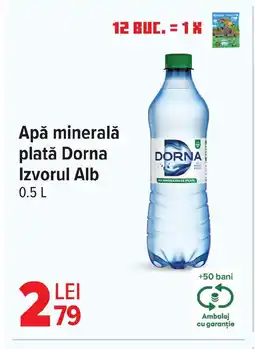 Carrefour Apă minerală plată Dorna Izvorul Alb Ofertă