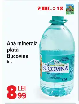 Carrefour Apă minerală plată Bucovina Ofertă