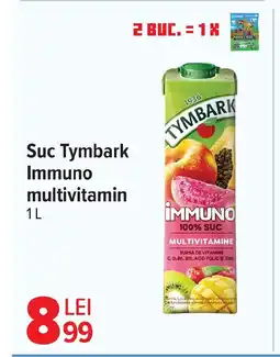 Carrefour Suc Tymbark Immuno multivitamin Ofertă