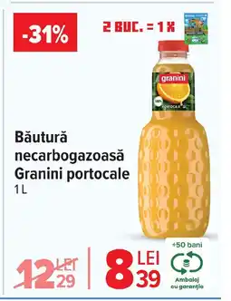 Carrefour Băutură necarbogazoasă Granini portocale Ofertă