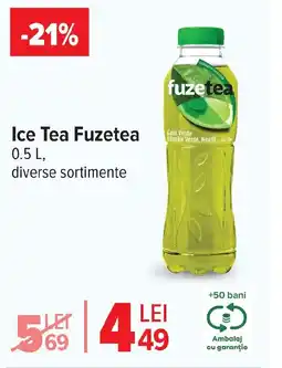 Carrefour Ice Tea Fuzetea Ofertă