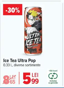 Carrefour Ice Tea Ultra Pop Ofertă