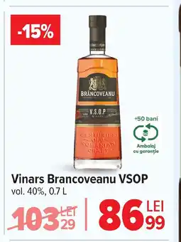 Carrefour Vinars Brancoveanu VSOP Ofertă