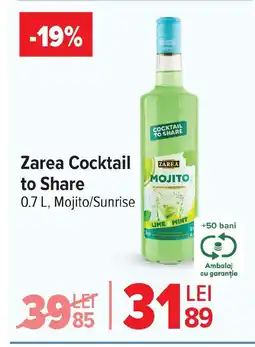 Carrefour Zarea Cocktail to Share Ofertă