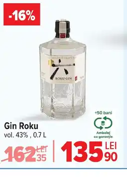 Carrefour Gin Roku Ofertă