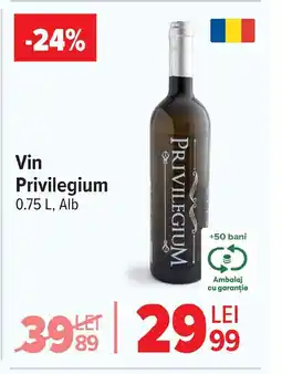 Carrefour Vin Privilegium Ofertă