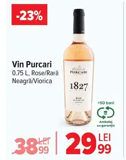 Carrefour Vin Purcari Ofertă