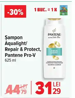 Carrefour Șampon Aqualight/ Repair & Protect, Pantene Pro-V Ofertă
