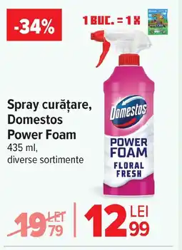 Carrefour Spray curățare, Domestos Power Foam Ofertă