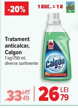 Carrefour Tratament anticalcar, Calgon Ofertă