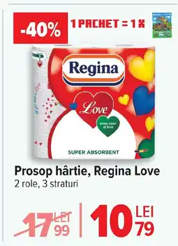 Carrefour Prosop hârtie, Regina Love Ofertă