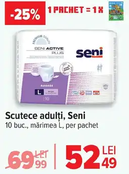 Carrefour Scutece adulţi, Seni Ofertă