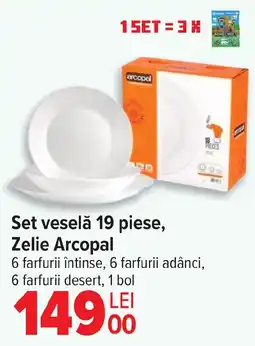 Carrefour Set veselă , Zelie Arcopal Ofertă