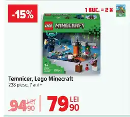 Carrefour Temnicer, Lego Minecraft Ofertă