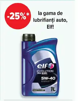 Carrefour La gama de lubrifianţi auto, Elf! Ofertă