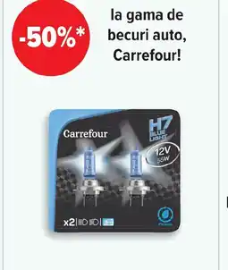 Carrefour La gama de becuri auto, Carrefour Ofertă