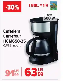Carrefour Cafetieră Carrefour HCM650-25 Ofertă
