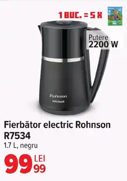 Carrefour Fierbător electric Rohnson R7534 Ofertă
