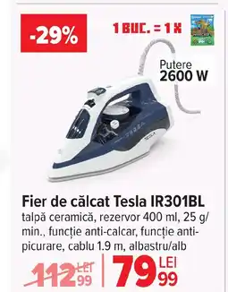 Carrefour Fier de călcat Tesla IR301BL Ofertă