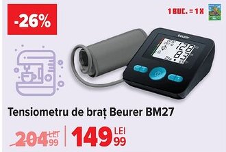 Carrefour Tensiometru de braț Beurer BM27 Ofertă