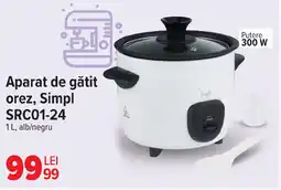 Carrefour Aparat de gătit orez, Simpl SRC01-24 Ofertă