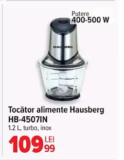 Carrefour Tocător alimente Hausberg HB-4507IN Ofertă