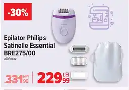 Carrefour Epilator Philips Satinelle Essential BRE275/00 Ofertă