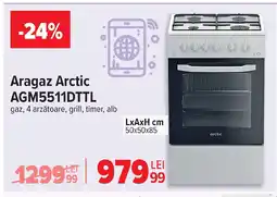 Carrefour Aragaz Arctic AGM5511DTTL Ofertă