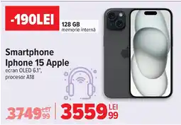 Carrefour Smartphone Iphone 15 Apple Ofertă