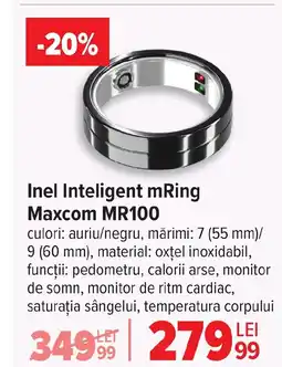 Carrefour Inel Inteligent mRing Maxcom MR100 Ofertă