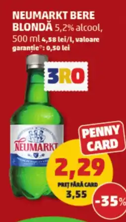 Penny Neumarkt Bere blondă Ofertă