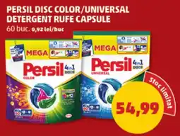 Penny Persil disc color/universal detergent rufe capsule Ofertă