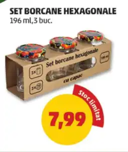Penny Set borcane hexagonale Ofertă