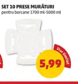 Penny Set 10 prese murături Ofertă