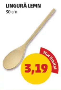 Penny Lingură lemn Ofertă