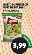 Penny Gusto pufuleți cu gust de wasabi Ofertă