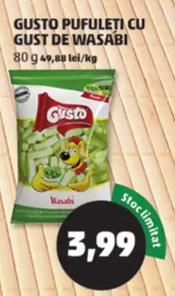 Penny Gusto pufuleți cu gust de wasabi Ofertă