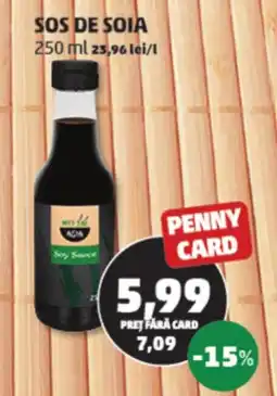 Penny Sos de soia Ofertă