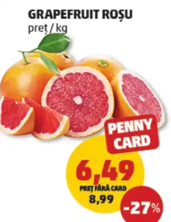 Penny Grapefruit roșu Ofertă